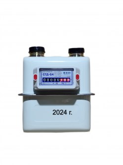Счетчик газа СГД-G4ТК с термокорректором (вход газа левый, 110мм, резьба 1 1/4") г. Орёл 2024 год выпуска Ржев